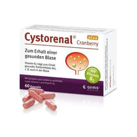 CYSTORENAL Cranberry plus capsules 60 pcs UK