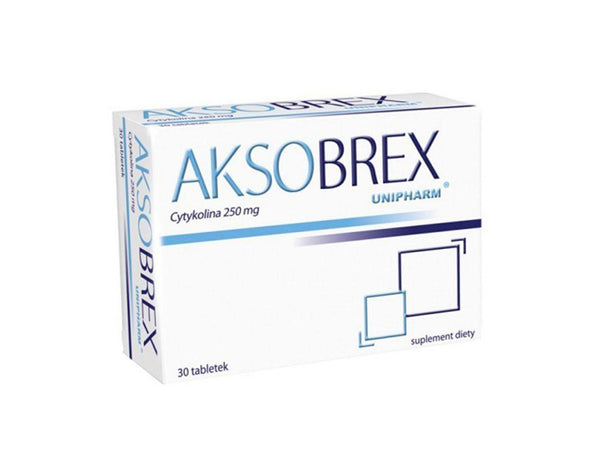 Cytykolina, Axobrex x 30 tablets, cognitive function UK