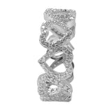 CZ eternity rings - CZ eternity ring UK