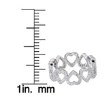 CZ eternity rings - CZ eternity ring UK