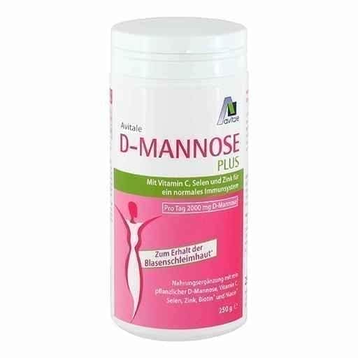 D-MANNOSE PLUS 2000 mg powder with vit. And minerals 250 g UK