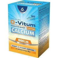 D-Vitum Forte Calcium x 60 lozenges, calcium vitamin d3 UK