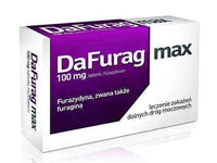 DaFurag Max 100mg x 30 tablets, urinary tract infections, furazidine UK