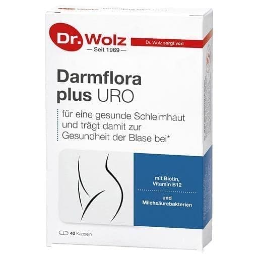 DARMFLORA plus URO, lactic acid bacteria, biotin, cyanocobalamin UK