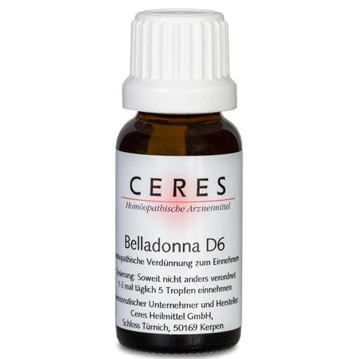 Deadly Nightshade, Atropa belladonna, Belladonna D 6 Dilution, CERES UK