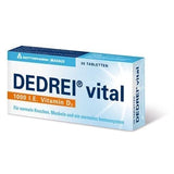 DEDREI vital, vitamin D3 tablets UK