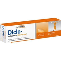 Deep relief joint pain gel, muscle pain relief gel, DICLO-RATIOPHARM UK