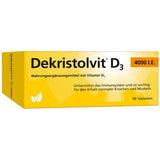 DEKRISTOLVIT Vitamin D3 4000 IU tablets UK