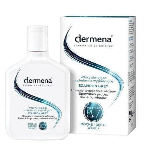 DERMENA GRAY Shampoo Graying hair, excessively falling out 200ml UK