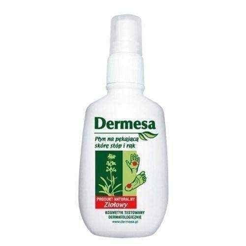 DERMESA fluid cracked skin of hands and feet 65ml, cracked heels treatment UK