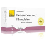 DESLORA-Denk, desloratadine, allergic rhinitis, urticaria, hay fever, hives, hive UK