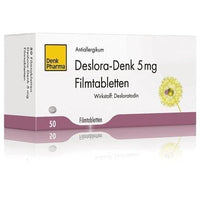 DESLORA-Denk, desloratadine, allergic rhinitis, urticaria, hay fever, hives, hive UK