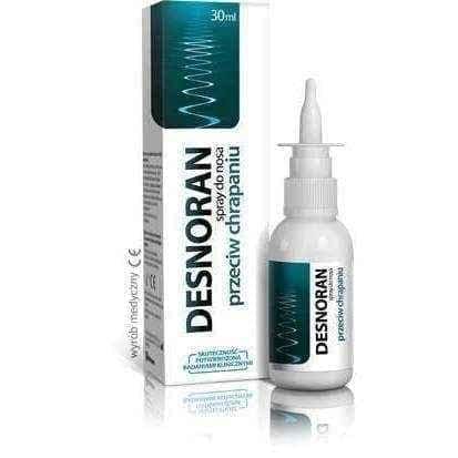 Desnoran spray anti-snoring nasal, sleep apnea UK