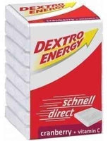 Dextro Energy pastilles with cranberry flavor dextrose x 8 pastilles UK