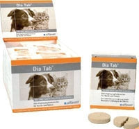 DIA TAB chewable acute diarrhea tablets for dogs, cats UK