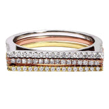 Diamond anniversary rings | 10k Gold Ring UK
