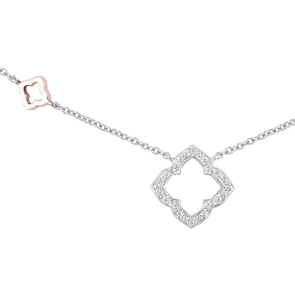 Diamond Clover Necklace UK