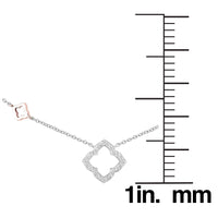 Diamond Clover Necklace UK