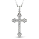Diamond Cross Necklace | elegant UK