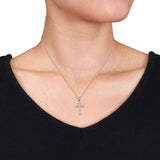 Diamond Cross Necklace | elegant UK
