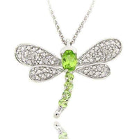 Diamond Dragonfly Necklace UK