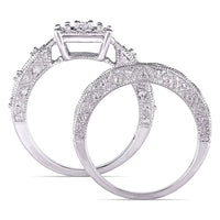 Diamond Engagement Ring Set UK