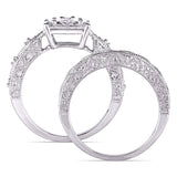 Diamond Engagement Ring Set UK