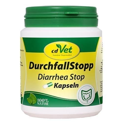 DiarrheaStop capsules for dog, cat 100 pc UK