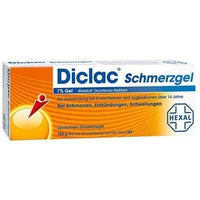 DICLAC pain gel 1%, diclofenac gel UK