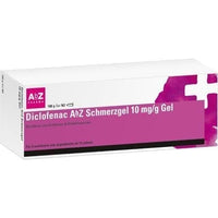 DICLOFENAC AbZ pain gel, blunt trauma, bursa, tendons, arthrosis knee UK