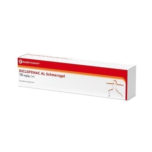 DICLOFENAC AL Pain Relief Gel, diclofenac sodium UK