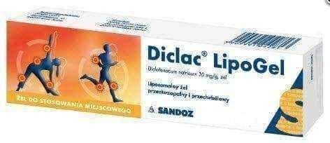 Diclofenac DICLAC Lipogel 100g UK