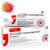 Diclofenac gel, What is diclofenac?, DICLO-ADGC pain gel forte UK