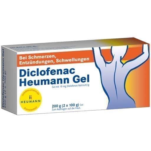 DICLOFENAC Heumann Gel back pain 200 g UK
