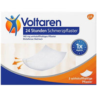 Diclofenac sodium 140 mg patch, VOLTAREN 24 hour pain patches UK