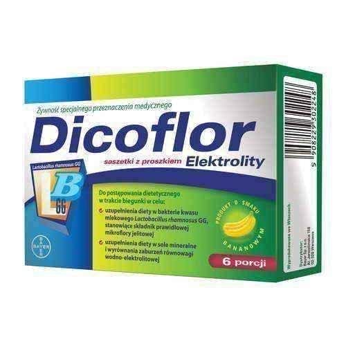 Dicoflor electrolytes x 12 sachets (6 portions) UK