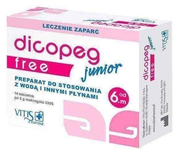 Dicopeg Junior Free x 14 sachets UK