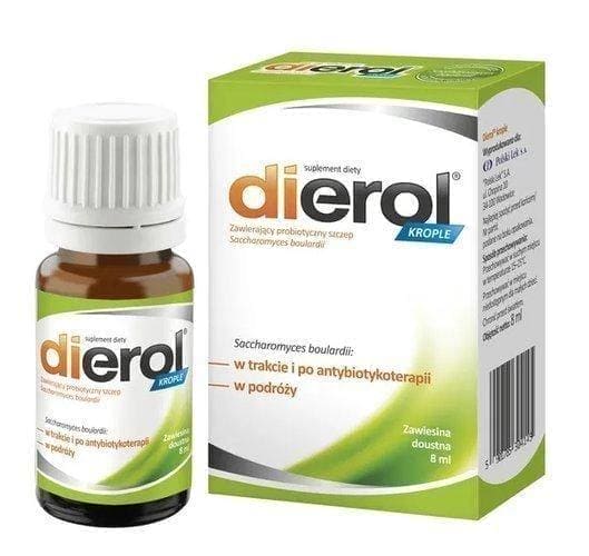 Dierol Saccharomyces boulardii drops 8ml UK