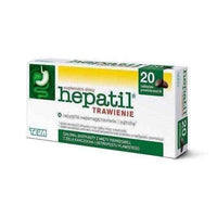 Digestion HEPATIL x 20 tablets UK