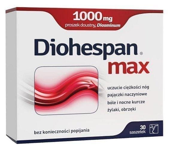 Diohespan Max 1000mg, chronic venous insufficiency UK