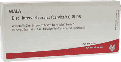 DISCI intervertebrales cervicales GL D 5 ampoules UK