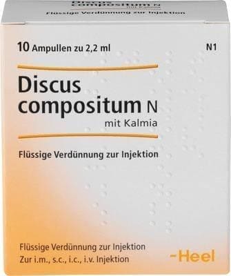 DISCUS compositum N with Kalmia ampoules 10 pc UK