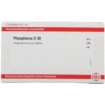 Dizziness with sleeplessness, PHOSPHORUS D 30 ampoules UK