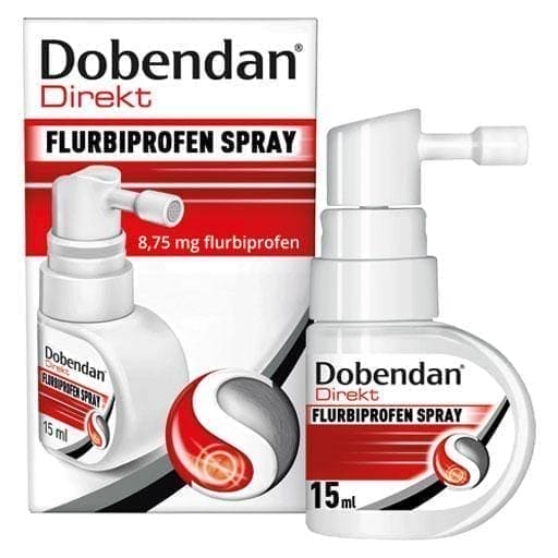 DOBENDAN Direkt Flurbiprofen Spray 8.75mg UK