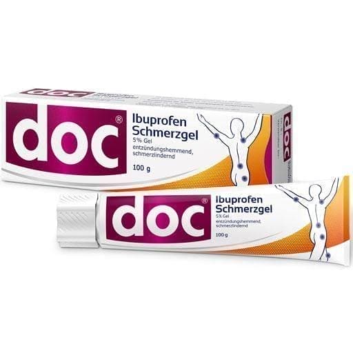 DOC IBUPROFEN pain gel 5% 100 g UK