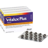 docosahexaenoic acid (DHA) VITALUX Plus 10 mg Lutein Quarterly Pack.