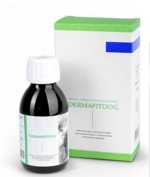 Dog itchy skin, Dermafit Dog supporting skin function UK