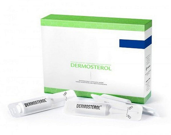 Dog itchy skin, Dermosterol A for dogs and cats, 14 ampoules UK