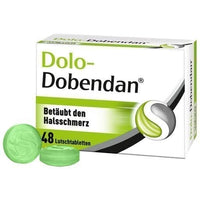 DOLO-DOBENDAN sore throat cure lozenges UK