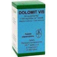 DOLOMIT VIS 0.5 x 100 tablets, calcium-magnesium in hypocalcemia UK